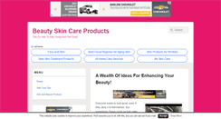 Desktop Screenshot of beautyskincareproducts.us